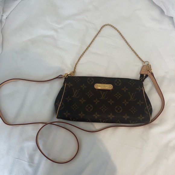 Louis Vuitton Brown Monogram Eva Cross body clutch - Picture 3 of 8